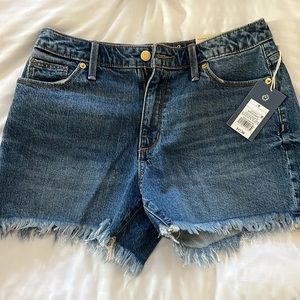 Jean shorts high waste